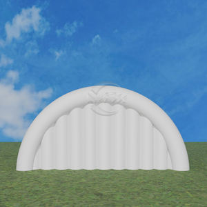 Tente professionnelle de hangar d'avions de conception annonçant les structures de construction gonflables de dôme d'air - Product Image 5
