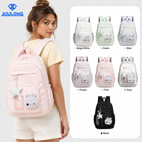 Sac à Dos Scolaire Esthétique pour Filles, Grande Capacité, Imperméable et Antivol, Collection 2026 - Vente Flash