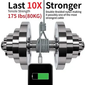 Wholesale Price Nylon Braided USB TO Light Ing Charger Cable For Iphone Cable For Iphone Charger
