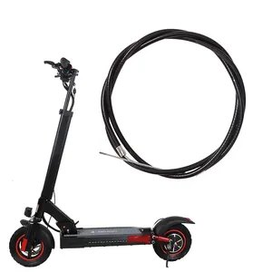 Neues Bild langes Edelstahldraht-Bremskabel mit Außengehäuse Drosselsteuerung Nippel Scooter-Teile für Elektrofahrräder