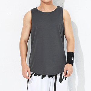 เสื้อกล้ามผู้ชายสไตล์ใหม่ล่าสุดปี 2025 ผ้าโพลีเอสเตอร์/คอตตอนถัก สวมใส่สบาย ระบายอากาศได้ดี แห้งเร็ว รับผลิตแบบ OEM - Product Image 6