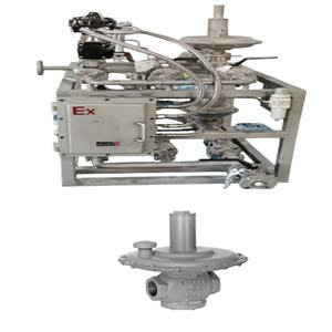 Ensemble de régulateur de tension à action directe et manomètre pour station de commutation de vannes Emerson Fisher Série 66 - Product Image 5