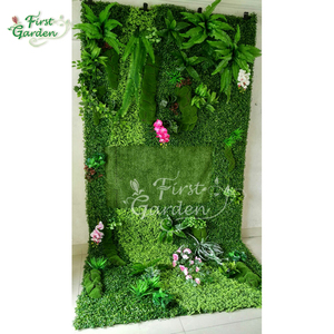 Di alta qualità di <span class=keywords><strong>piante</strong></span> tropicali artificiale di plastica felci crepe fiori hang orchidea verticale pianta verde della parete decorazione di cerimonia nuziale - Product Image 4