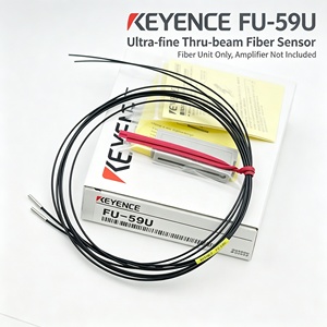 หน่วยเซ็นเซอร์ไฟเบอร์ Fu-59u ปลอกหุ้มสแตนเลส ตรวจจับระยะไกลสำหรับสภาพแวดล้อมที่รุนแรง - Product Image 1