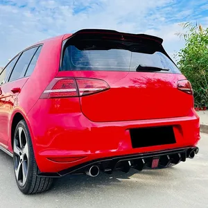 StarNav Pour Golf 7 MK7 GTD 2013 2014 2015 2016 Diffuseur de pare-chocs arrière Spoiler Accessoires Garniture extérieure de voiture Kits de carrosserie - Product Image 2