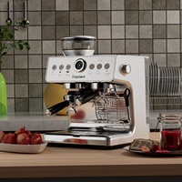 Machine à café expresso manuelle italienne 20 bars avec pompe, pour la maison, les hôtels, les voitures - Source d'alimentation électrique