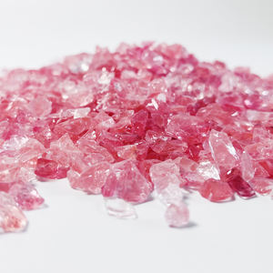 カラフル透明ガラス砂水族館装飾用豪華テラゾー集合建物庭装飾用 - Product Image 2