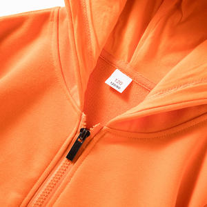 Primavera e autunno felpa con cappuccio con cerniera a spirale pelosa per ragazzi e ragazze felpa con cappuccio con cappuccio personalizzata - Product Image 2