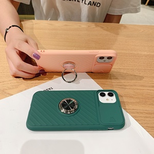 para iPhone 12 <span class=keywords><strong>SE</strong></span> <span class=keywords><strong>2020</strong></span> 11 11Pro Max XR XS Max X a prueba de golpes a prueba anillo suave caja del teléfono de tpu - Product Image 3