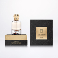 Emballage de bouteille vide de surface d'estampage à chaud de forme carrée personnalisable emballage de cadeau de boîte de parfum de papier de luxe de 30ml 50ml 100ml