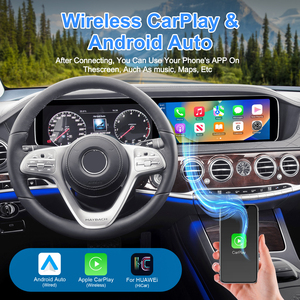 Navihua New Model 12.3 inch Android Car Radio DSP GPS Multimedia Carplay Auto <b>Stereo</b> for Mercedes-Benz S-Class W222 2014-2017 - Product Image 2