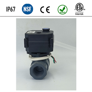 วาล์วบอล Flomarvel Fh-s Fh-mo Ip67 Dn15 ขนาด 1 2 นิ้ว พร้อมตัวบ่งชี้การทำงานแบบแมนนวล วัสดุทองเหลือง Ss304 Upvc 12v 24v 110v 120v 220v ระบบคืนตำแหน่งอัตโนมัติ - Product Image 4
