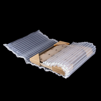 Sac à colonne d'air gonflable transparent de haute qualité pour ordinateur portable de 13 pouces avec matériau PE, protection antichoc stable