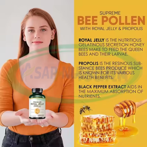 Капсулы с органическим маточным желе, 500 мг, 1000 мг - Product Image 3