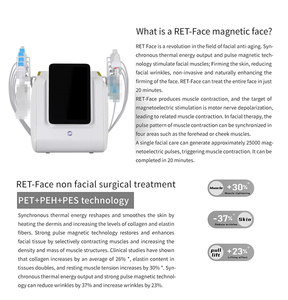 New Upgrades PET+PEH+PES Technology RET-Face Magnetism Face Anti-aging Anti-wrinkle <b>Skin</b> Care Facial Beauty <b>Machine</b> - Product Image 4