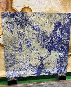 Lastra di <span class=keywords><strong>Marmo</strong></span> <span class=keywords><strong>Blu</strong></span> <span class=keywords><strong>Naturale</strong></span> di Alta Qualità, <span class=keywords><strong>Marmo</strong></span> <span class=keywords><strong>Blu</strong></span> Boliviano per Pareti del Bagno, Isola della Cucina, Top Lavabo, Parete Decorativa - Product Image 4