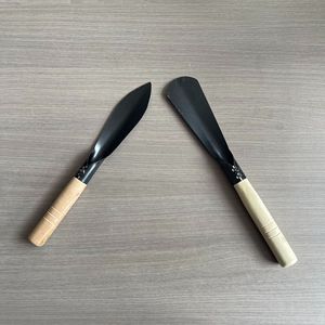 Gardening Shovel Metal Blade Black Handle For Digging Planting Flower Garden Use - Product Image 1