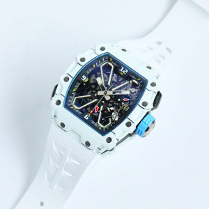 Trendy Waterproof Premium <b>Watch</b> Carbon Fiber <b>Watch</b> <b>Rubber</b> Strap Automatic Men's Sports Popular Diving <b>Watch</b> - Product Image 3