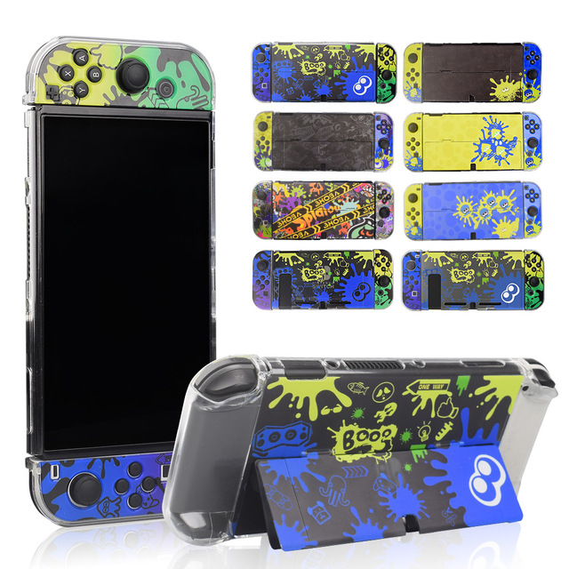 Protective Shell for Nintendo Switch OLED Joy-Con Console PC Hard Case Cover