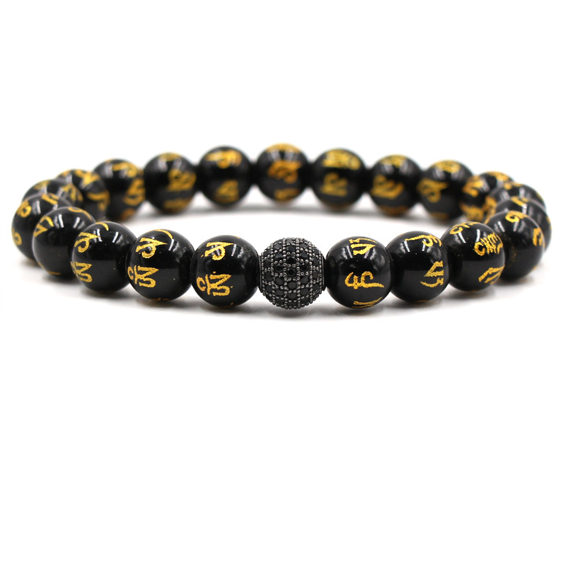 6 Mm Pulsera De De Pulsera De Bola De Piedra Cuadrada De 6 6 Mm Pulsera De De Pulsera De Bola De Piedra Cuadrada De 6