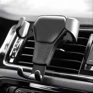 Soporte Móvil para <span class=keywords><strong>Auto</strong></span> Gravity Linkage con Diseño Antivibración, Montaje en Rejilla de Ventilación, Abrazadera Automática para Smartphones - Product Image 6
