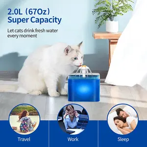 2022 חכם יוקרה אוטומטי חשמלי לחיות מחמד חתול כלבים מים מזרקת שתיית Dispenser מסנני בחוץ לשתות מזרקת עבור חתולי כלב