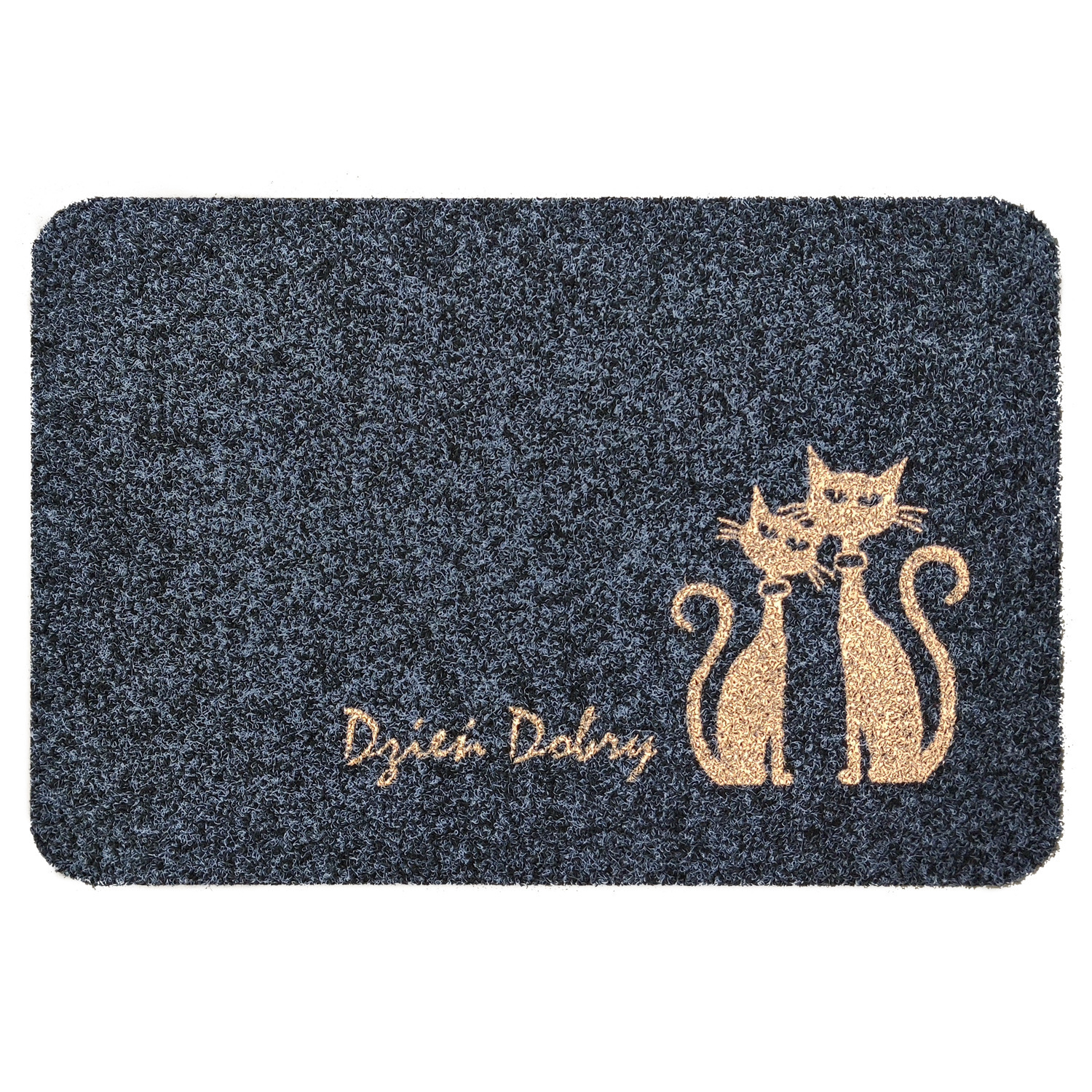 Lazy Kitten [Polyester Blanket Surface TPE Backing]
