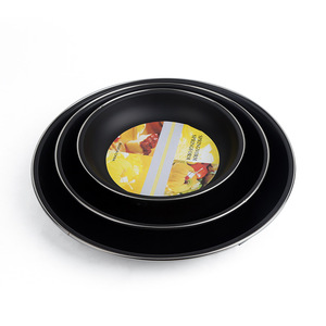 Juego de Utensilios de Cocina Dessini de Alta Calidad al por Mayor, Sartenes Antiadherentes Negras de 20cm, 24cm y 28cm - Product Image 2