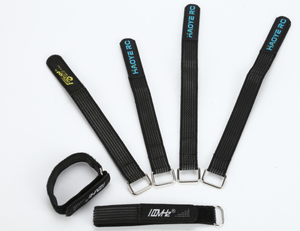 사용자 정의 크기 양면 헤비 듀티 랩 테이프 스트랩 친환경 자동 잠금 조절 가능한 철 버클 강력한 접착 후크 루프 - Product Image 4