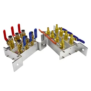 Sistema de lubricación automático para bloque dispensador de aceite lubricante y distribuidor o separador de circuito de aceite ajustable