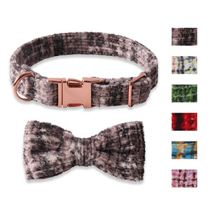 Doe Pet - Juego de Collar para Perro con Etiqueta de Nombre Personalizada, Material Cálido para Invierno, Collar para Gato, Accesorio para Mascotas - Product Image 1