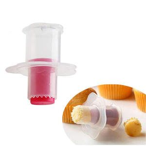 Coupe-cupcakes et outils à garnir les pâtisseries en plastique avec des emporte-pièces à piston et des diviseurs de décoration - Product Image 3