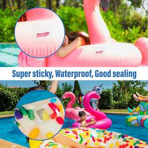 Kit de réparation de piscine en TPU pré-coupé, kit de réparation de patch <span class=keywords><strong>gonflable</strong></span>, patch de réparation en TPU pour matelas pneumatique, château <span class=keywords><strong>gonflable</strong></span>, piscine - Product Image 4