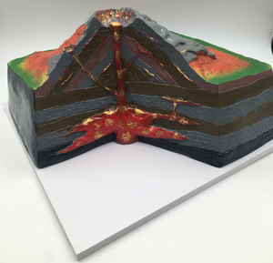 Modelo de Volcán de PVC de Alta Calidad Gelsonlab HSBM-383, Modelo de Volcán con Capas Grandes para el Aula de Geología - Product Image 3