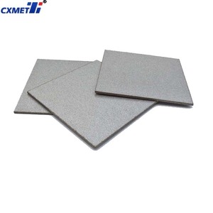 Chất lượng cao gr2 tinh khiết thiêu kết xốp tấm Titan/tấm - Product Image 4