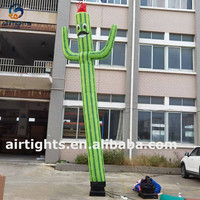 Offre Spéciale nouveau danseur gonflable de tube d'air de cactus avec le ventilateur