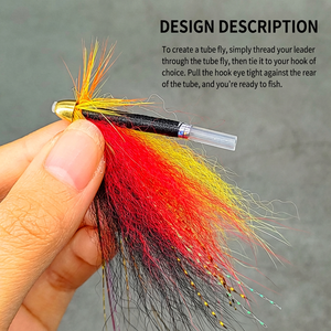 Personnaliser 5 pièces/boîte de <span class=keywords><strong>leurres</strong></span> de pêche à la mouche, <span class=keywords><strong>leurres</strong></span> de pêche à la mouche réalistes <span class=keywords><strong>pour</strong></span> <span class=keywords><strong>gros</strong></span> poissons, streamer <span class=keywords><strong>pour</strong></span> saumon, brochet, brochet, truite, cadeau idéal <span class=keywords><strong>pour</strong></span> les pêcheurs - Product Image 4