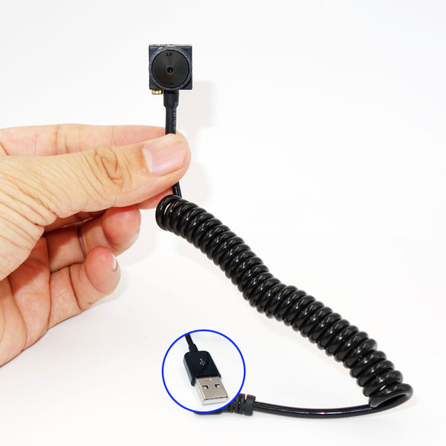 2MP Pinhole Camera EFL 6mm HD CCTV for Green Plant Observation Daily Planting Video Record Plants Monitoring Mini USB Camera