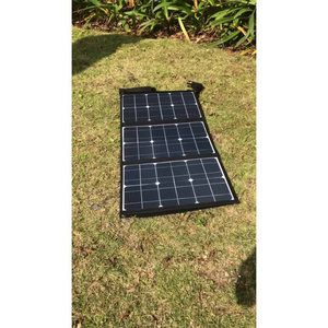 Offre spéciale : panneau solaire portable flexible noir 50W 18V 12V pour l'extérieur, chargeur de batterie 16,5*11,0*1,2CM, efficacité 19%-22%, livraison gratuite - Product Image 3