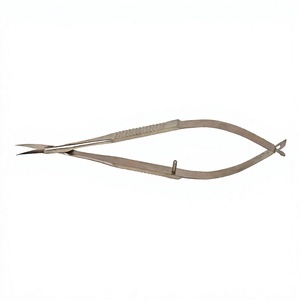 Professional Stainless Steel eye brow trimmering Curved Blade Pointed Tip Wide Jaw Opening For eye brow setting Use - Product Image 2