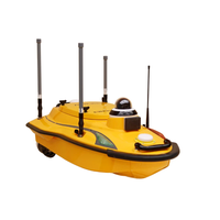 Bateau de relevé sans pilote à commande à distance CHCNAV Apache3 Pro de haute précision, véhicule de surface USV pour la topographie aquatique