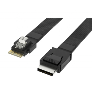 Серверный кабель 4,0 SlimSAS 8i SFF8654 to 2 Mini SAS SFF8087, 24 Гбит/с, электронное приложение - Product Image 5