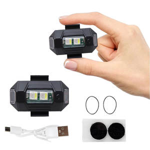 JHS système d'éclairage automatique moto voyant d'avertissement 7 couleurs feux clignotants d'urgence USB <span class=keywords><strong>camping</strong></span> RVS Leds lampes pour voiture universelle - Product Image 1