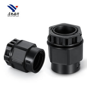 Conector rápido de manguera de prensaestopas en línea de nailon PA de plástico de doble apertura para conducto de plástico - Product Image 5