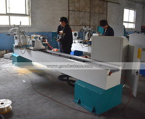 1530 simple broche Double outil CNC <span class=keywords><strong>tour</strong></span> <span class=keywords><strong>à</strong></span> <span class=keywords><strong>bois</strong></span> prix de la machine avec <span class=keywords><strong>mandrin</strong></span> pour cylindre - Product Image 6