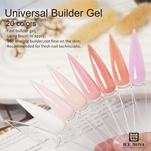 ICE NOVA Esmalte de <span class=keywords><strong>Uñas</strong></span> en Gel Nude Universal Constructor en Botella sin Hema Vegano Gel Líquido Rápido para Extensión de <span class=keywords><strong>Uñas</strong></span> - Product Image 6