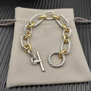 Pulsera de Cadena de Cuerda de Acero Inoxidable Chapada en Oro Personalizada, Pulsera Trenzada Geométrica Lista para Usar, Joyería Unisex, Pulsera de Moda - Product Image 6