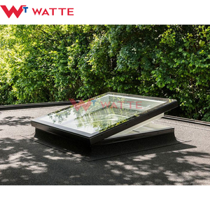 Panel de techo eléctrico inteligente, techo de cristal, ventanas, tragaluces, nuevo modelo, luz diurna ventilada, rotura térmica, techo, Vertical, automático - Product Image 3