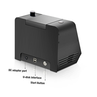 Tabel Desain Unik Baru Desktop Digital Gem Spectroscope dengan Penguji Spektrum Yang Jelas & Layar Pengukuran Resolusi 1024*600