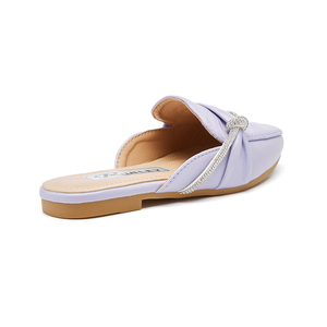 <span class=keywords><strong>Mocasines</strong></span> con hebilla de cadena de Metal para <span class=keywords><strong>mujer</strong></span>, zapatos de piel de <span class=keywords><strong>ante</strong></span> de imitación, Sandalias planas para caminar, estilo mamá, novedad de 2022 - Product Image 3